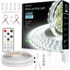 Wefomey White LED Strip Lights, 131ft Dimmable 24V LED Lights