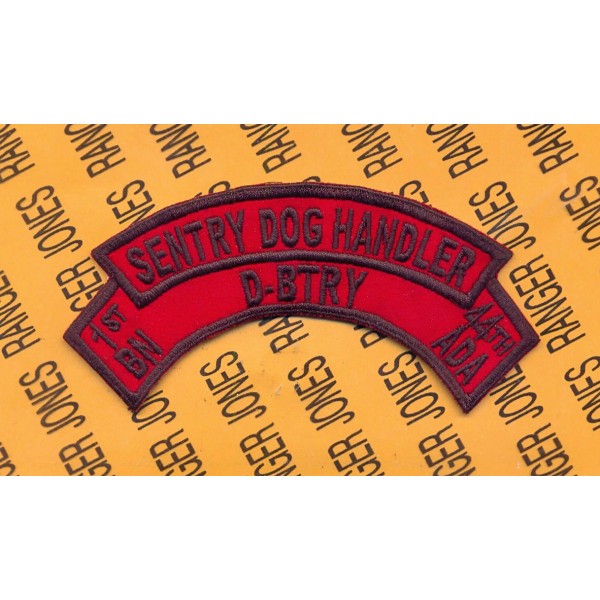 D Battery 1st Bn 44th ADA Air Defense Artillery SENTRY