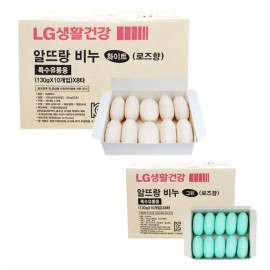 LG Household & Health Care 알뜨랑 비누 130g 10개 화이트 그린 세안 사우나 업소용 목욕탕 모텔 화장실 LG생활건강 [화이트（10개입）] Alttrang Soap 130g 10 pcs White Green Cleansing Sauna Commercial Bath Motel Bathroom LG Household & Health Care [White (10 pieces)]