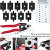 Toscoco Upgraded Hydraulic Crimping Tool and Cable Cutter, Hydraulic Cable