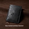 A Miaow Bat Wallet PU Leather Slim Superhero ID Holder