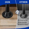 Qarmijaer 2 Pack RV Table Base, RV Pedestal Table Base