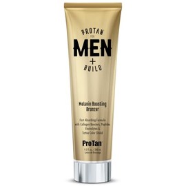 ProTan for Men + Build Bronzer Fast Absorbing Formula Tattoo Color Shield 9.5oz