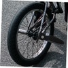 Kisangel 2 Pairs Slip Electric Bike Pedals Durable Folding Design