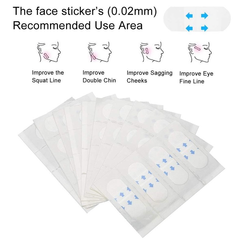Votvlog 120 Face Lift Tape, Invisible Facelift Tape for V-Shape