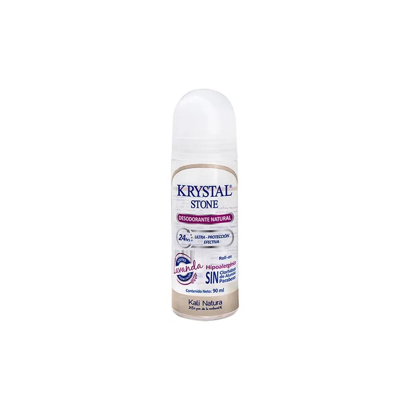 Desodorante en Roll On Krystal Stone Lavanda 90ml