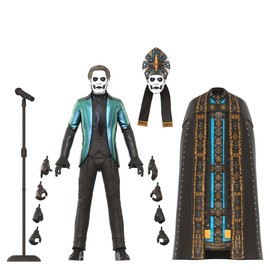 Super7 ULTIMATES! Ghost Papa Emeritus IV - 7" Ghost Action Figure with Accessories Heavy Metal Collectibles and Retro Toys