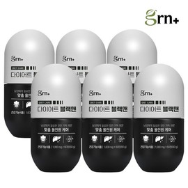 GRN 남성 올인원 간 건강 다이어트 블랙맨 3+3 90+90일분) GRN Men's All-in-One Gut Health Diet Black Man (3+3, 90+90 Days Supply)
