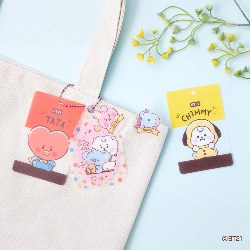 BANDAI BT21 Card Mascot Set (Pack Box)