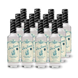 Fee Brothers Fee Foam - Cocktail Foamer and Mixer, Egg Substitute, Vegan-Friendly, Gluten Free, 12.7 fl oz (Pack of 12)