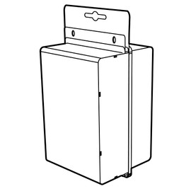 FPM Clear Thermoformed Hanging Clamshell Pack for Product 6” x 4” x 4” (10-Pack)