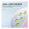 Manicure Kits Mini Lámpara De Uñas Uv Led Gel Polish
