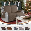 VANSOFY Waterproof Recliner Couch Covers, Sofa Covers 1-Piece Washable Reclining