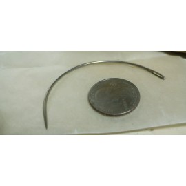 Serpent 12 Dozen Serpent Brand C5135 Curved Mattress Needles 16 Gauge 4" Nickel Plated