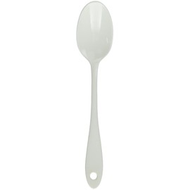 Nagao Tsubamesanjo Enamel Coffee Spoon, White, Made in Japan