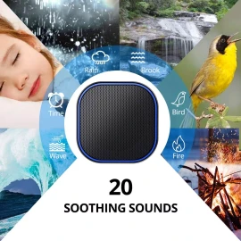 Magicteam Sound Machine White Noise Machine with 20 Non Looping Natural Sooth...