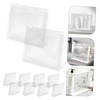 CIYODO 10pcs Travel Makeup Bags Transparent Toiletry Organizers for Efficient