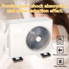 LBG Products Anti-Vibration Rubber Isolation Pads with Cork Material,3" X