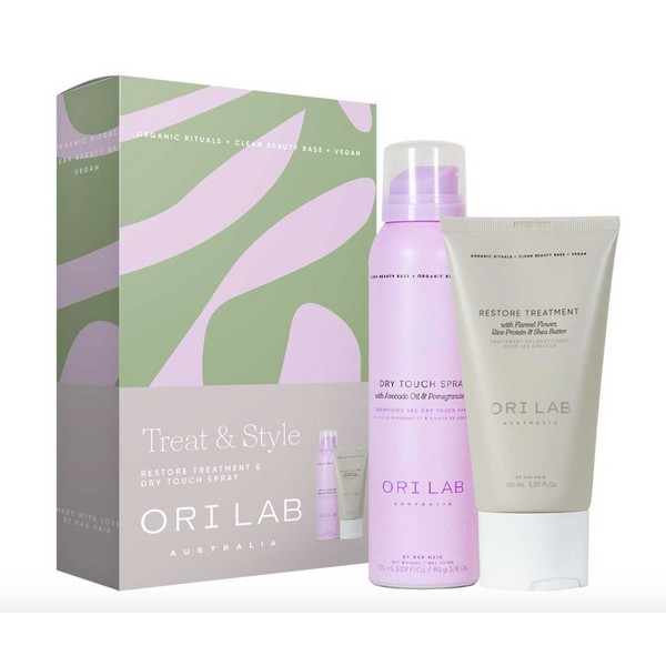 ORI Lab by NAK Hair Restore & Dry Touch Spray Duo Pack