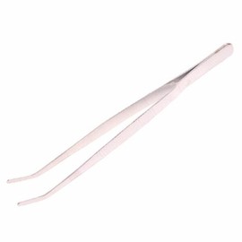 10 set tweezers hook type large 10x155mm (W21A80B) / set 핀셋 후크형 대 10x155mm 10개 (W21A80B)