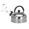 BARGAIN4ALL Stainless Steel Stovetop Whistling Kettle – Gas Hob Camping