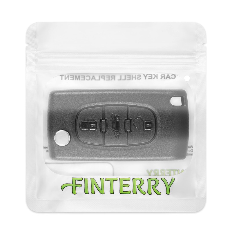 3-Button Remote Control Type Blade Case for Peugeot 207 308
