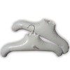 Condello Casa Inflatable Hangers 2-Pcs Set, White, Plastic, Space Saving