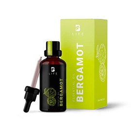 Aceite Esencial con Ingredientes Puros y Naturales, Aromalogía, de 50 ml. Aceite Esencial Bergamota (Bergamot), B Life.