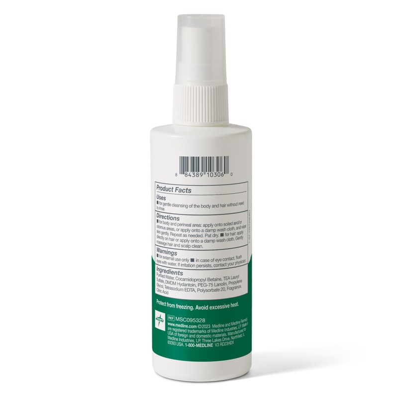 Medline Remedy Essentials Spray Cleanser (4 fl oz Spray), 1