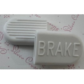 Silver Cross Pram Brake Pads (Pair) - Balmoral 40" / Kensington 36"