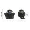 Riloer Night Vision Compass Plastic Car Boat Direction Compass Instrument
