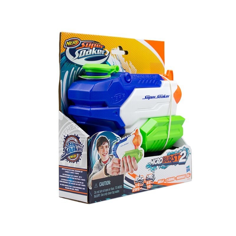 Super Soaker Nerf Microburst 2 Water Blaster