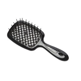 Ibiza Hair AirWave Shower Brush (Black) | For Shower or Pool | Effortlessly Glides Through Any Hair | Adults or Kids | Anti Static | Light Weight & Heat Resistant
