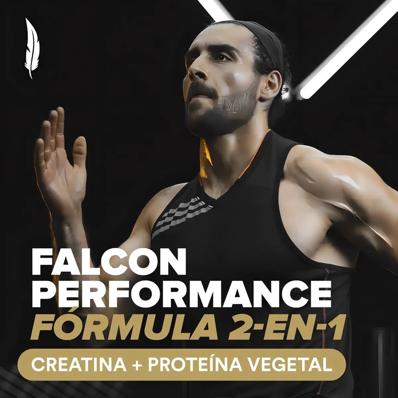Birdman Falcon Performance Proteína en Polvo Vegana con Creatina, BCAAs