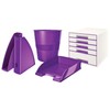 Leitz A4 Letter Tray, Purple, Wow Range, 52263062