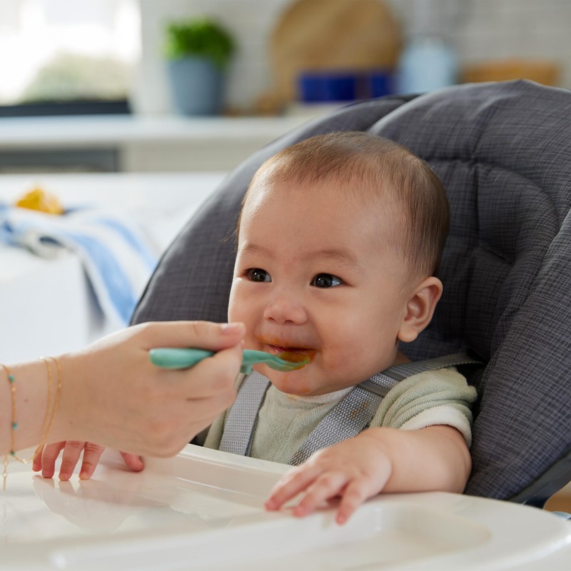 NUK Rest Easy Baby Spoons, Stormy Blue & Misty Meadow,