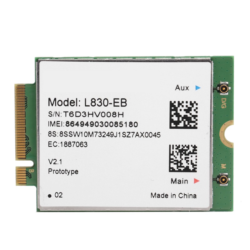 4G Module LTE Cat6 Wifi Card M.2 for THINKPAD X380/T480S/T480/X280/T580/L580/L480