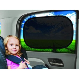 Timotech Parasol Negro para Auto, protección de Rayos UV, para Todo Tipo de Auto, contra el Calor y el deslumbramiento (8 Piezas, Semitransparente) (Negro, 8 Piezas)