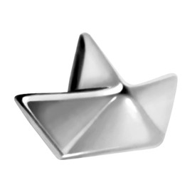 PIERCINGLINE Titanium Screw Attachment with Male Thread 0.9 mm Ship Piercing Attachment Replacement Choice of Colours, Titanium