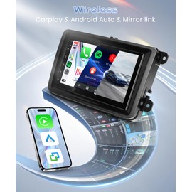 4+64G Android Car Radio Stereo for VW Passat Golf MK5 MK6 Jetta T5 EOS Polo Wireless Carplay Android Auto, 7 Inch Touchscreen Head Unit Bluetooth Mirror Link WiFi GPS FM/RDS DSP Backup Camera SWC