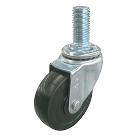 Uei Caster: S Series ST Type Free-Caster Rubber Car Wheel Diameter 2.0 inches (50 mm) Screw Size M16 x 40 Pitch: 0.8 inch (2.0 mm) Manufacturer Model: ST-50RH, M16 x 40