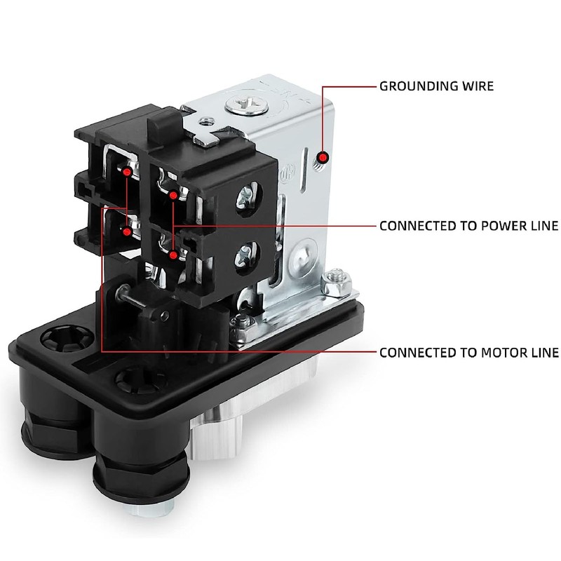 Air Compressor Pressure Switch Control Valve Automatic Accurate Control 0