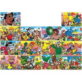 7 Cartoon Characters Ukrainian Easter Egg Decorating Wraps