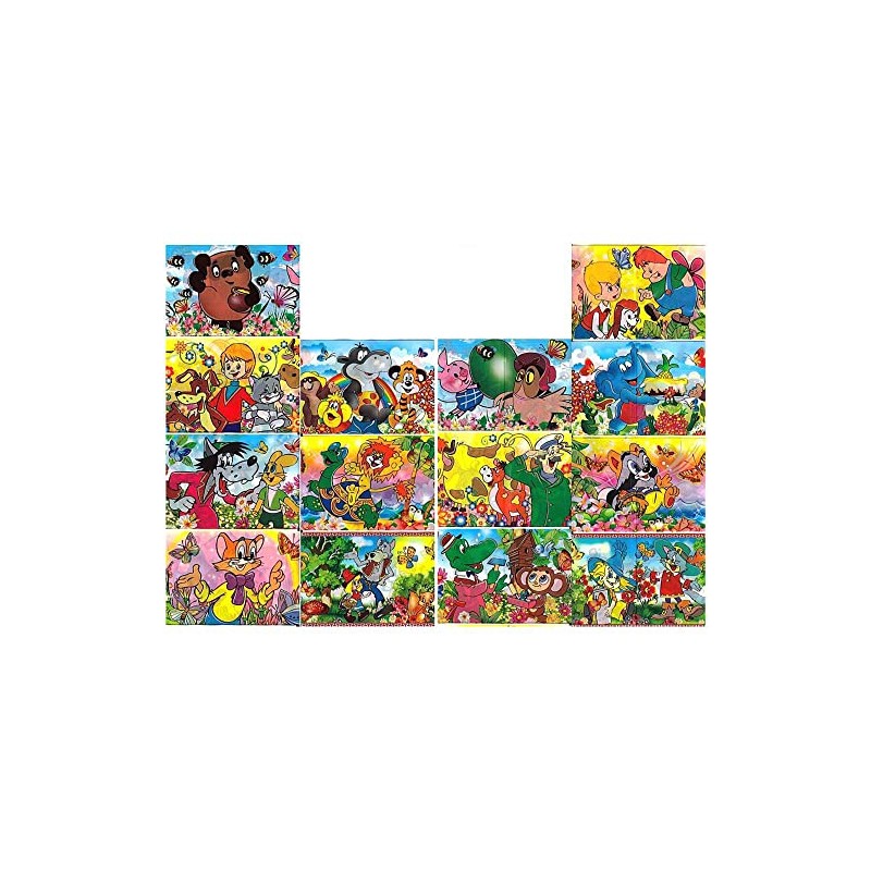 7 Cartoon Characters Ukrainian Easter Egg Decorating Wraps