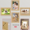 RINGSUN Photo Frames 4x6, 2-Pack Picture Frames Wall Hanging and