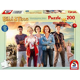 Schmidt Spiele Puzzle 56236 - Bibi und Tina zum Film 4, Tohuwabohu, 200 Teile