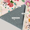 Bairichmat Pink Bedroom Rug,6'x9'Washable Area Rugs,Non-Slip Ultra-Thin Soft Dining Room