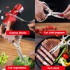 AUDAMI 2 Pack Kitchen Shears,Heavy Duty Stainless Steel All-Purpose Poultry
