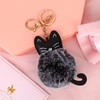 CHROME CRANE WB079 Women's Cat Cat Brushed Fluffy Cute Key