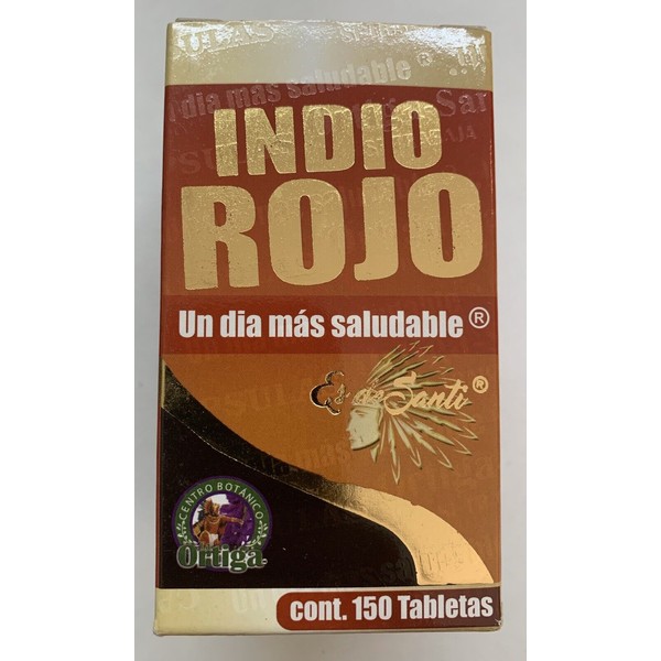Indio Rojo Boldo Cascara Sagrada Cuasia Prodigiosa 150 Tabletas 100% Natural